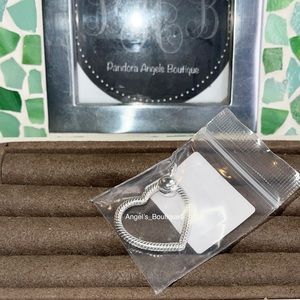 New Pandora Moments Heart Charm Pendant